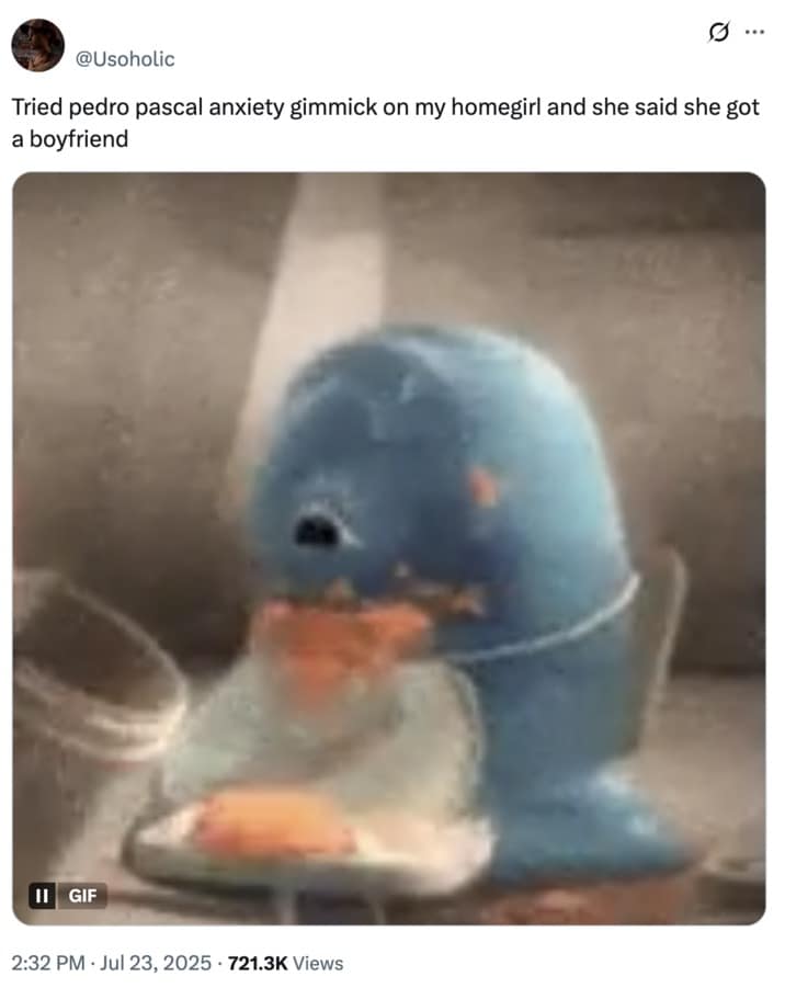 pedro pascal anxiety memes, hot girl anxiety memes, pedro pascal memes, anxiety memes, celebrity anxiety memes, social anxiety meme, Pedro Pascal press tour, Pedro Pascal Fantastic Four, Vanessa Kirby memes, standing on business memes, celebrity behavior memes, hot girl anxiety trend