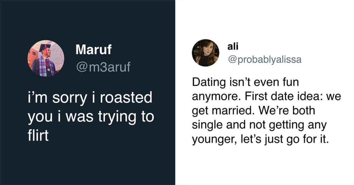 A collection of the funniest dating memes and tweets about the struggles of modern romance.