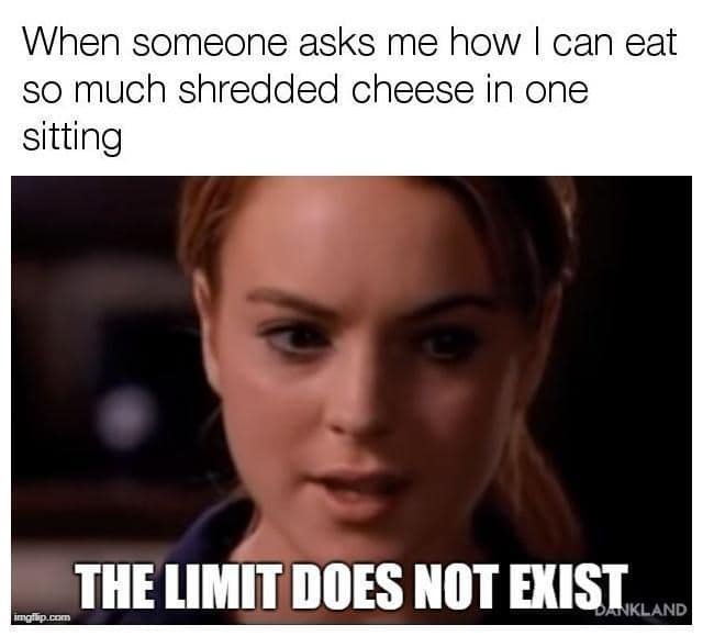 A classic Mean Girls meme using the gym scene format to ask who got "sh*t faced" over the weekend.