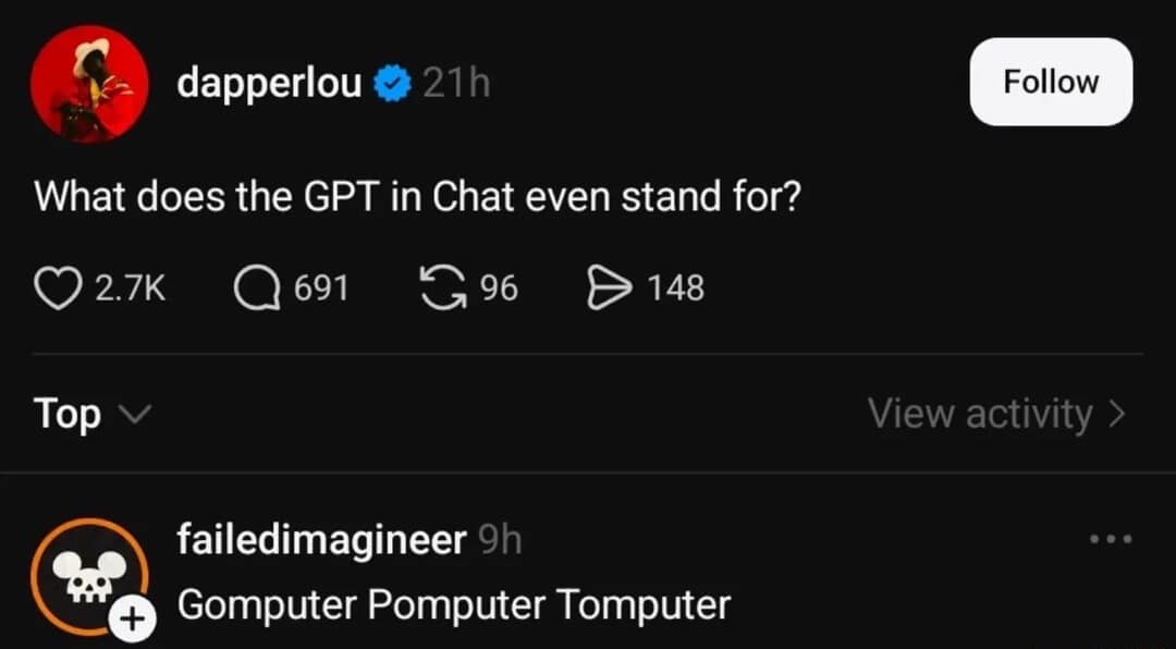 A classic meme using Darth Vader and Palpatine to compare the amount of drama you want versus the drama that finds you.