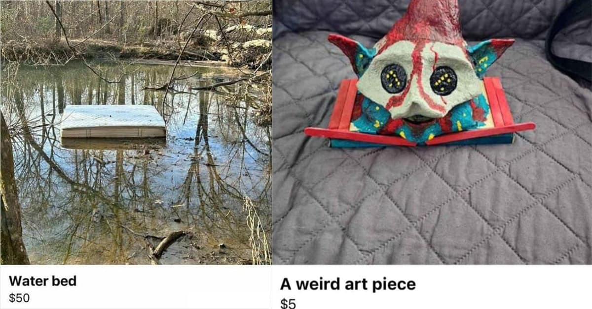 A gallery of the best facebook marketplace memes and funny online listings.