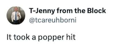 A google maps logo redesign meme and funny meme joking that the new logo "took a popper hit" because the hole is bigger.