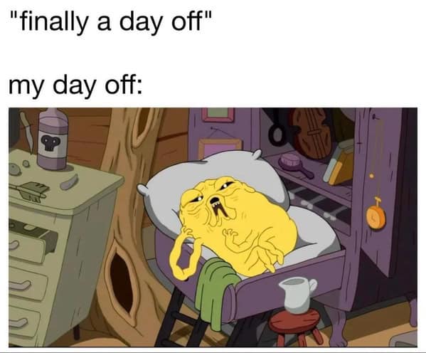 I Think You Should Leave meme depicting the existential dread of walking into a retail job.