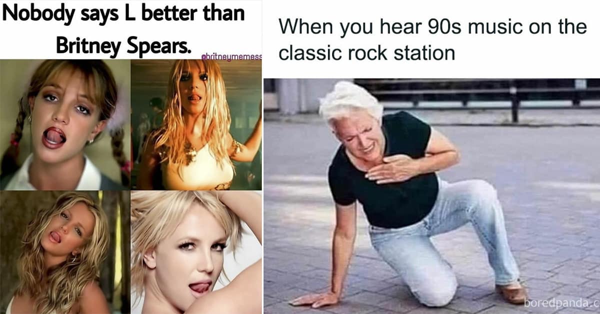Collection of 90s music meme images and nostalgic music meme compilations featuring Backstreet Boys and CD players