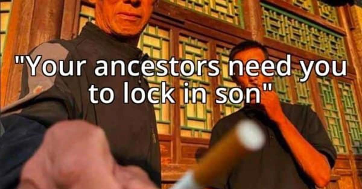 Collection of classic meme images and viral tweet compilations featuring gym parachutes and 90s moms