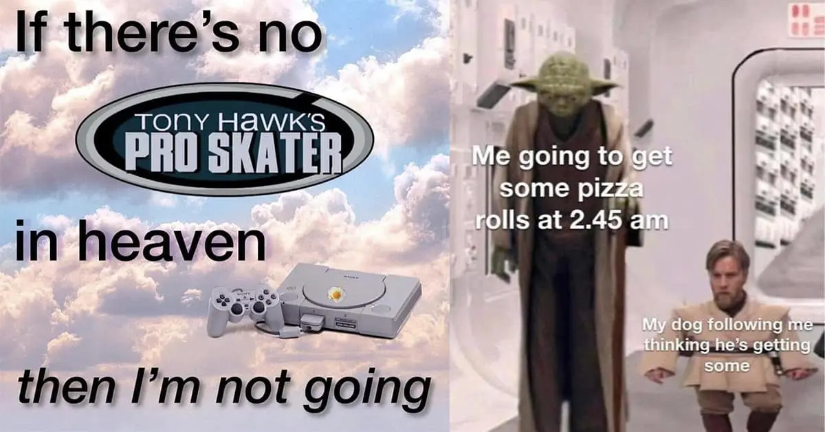 Collection of classic meme images and viral tweet compilations featuring cat armor and glovebox napkins