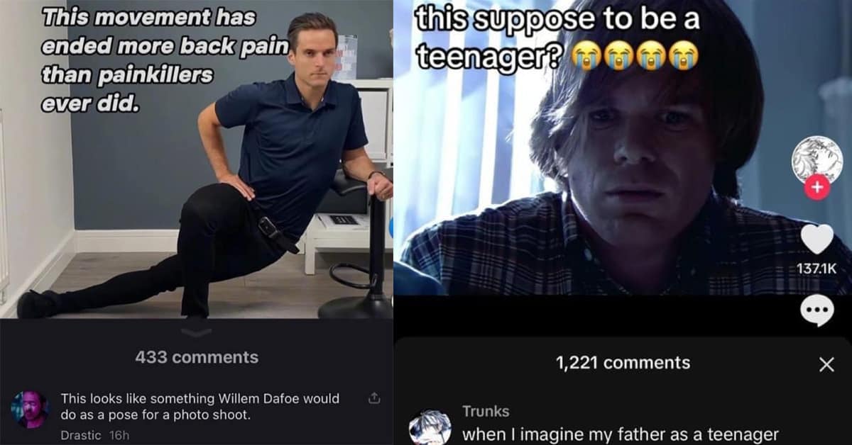 Collection of funny comments and savage replies from social media posts