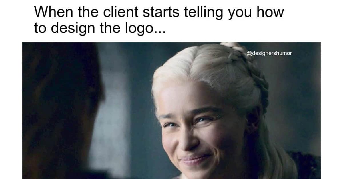 Collection of graphic design meme images and graphic designer meme compilations featuring messy layers panels and Pennywise