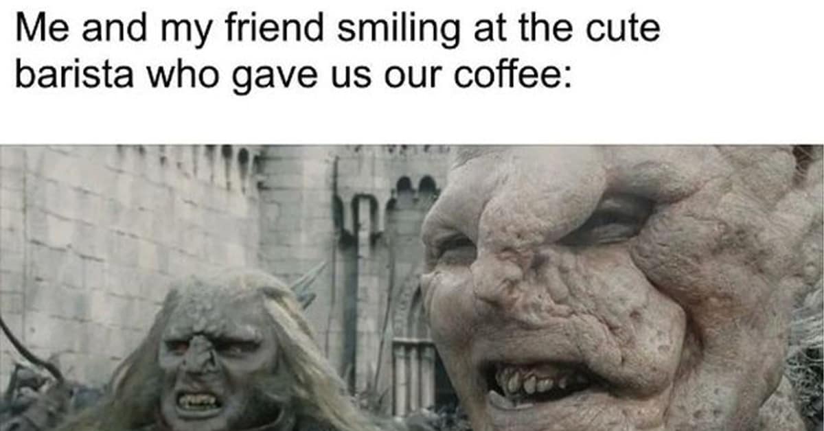 Collection of classic meme favorites including the Superman windshield joke, the Lord of the Rings barista fail, and the funny boat names.