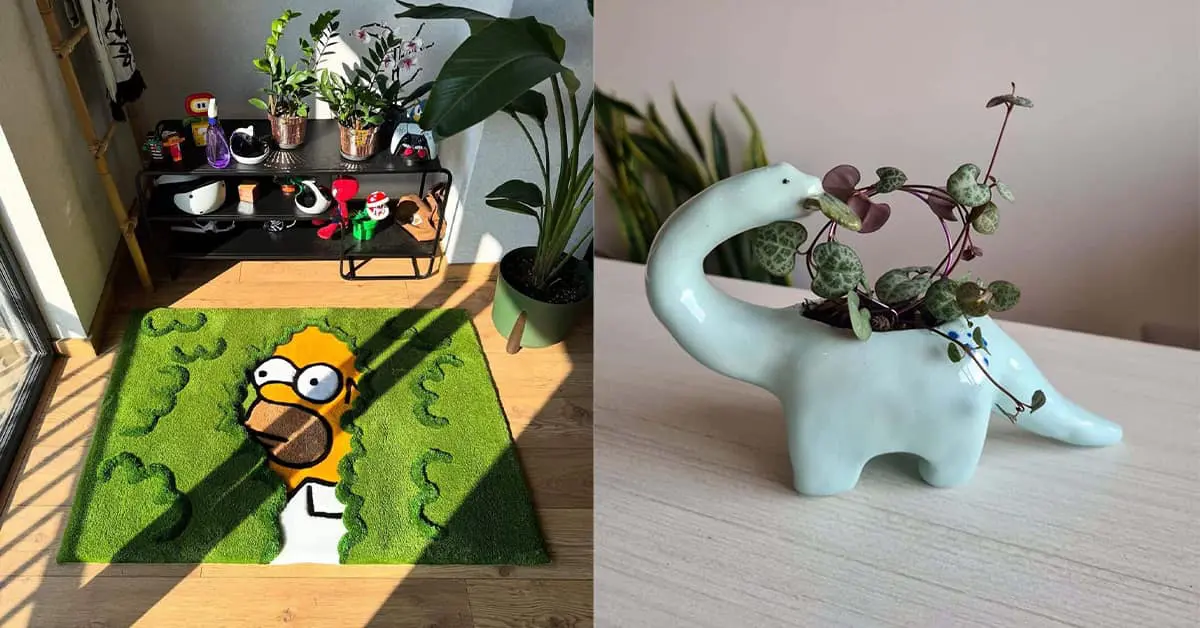 Collection of cool interior design images and awesome interior design ideas including pierogi pillows and pool-shaped bowls