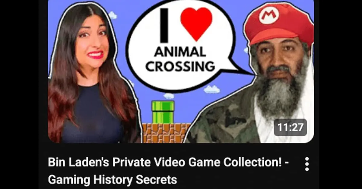 Collection of cursed youtube thumbnail examples and funny youtube thumbnail fails featuring Bin Laden and weird tier lists.