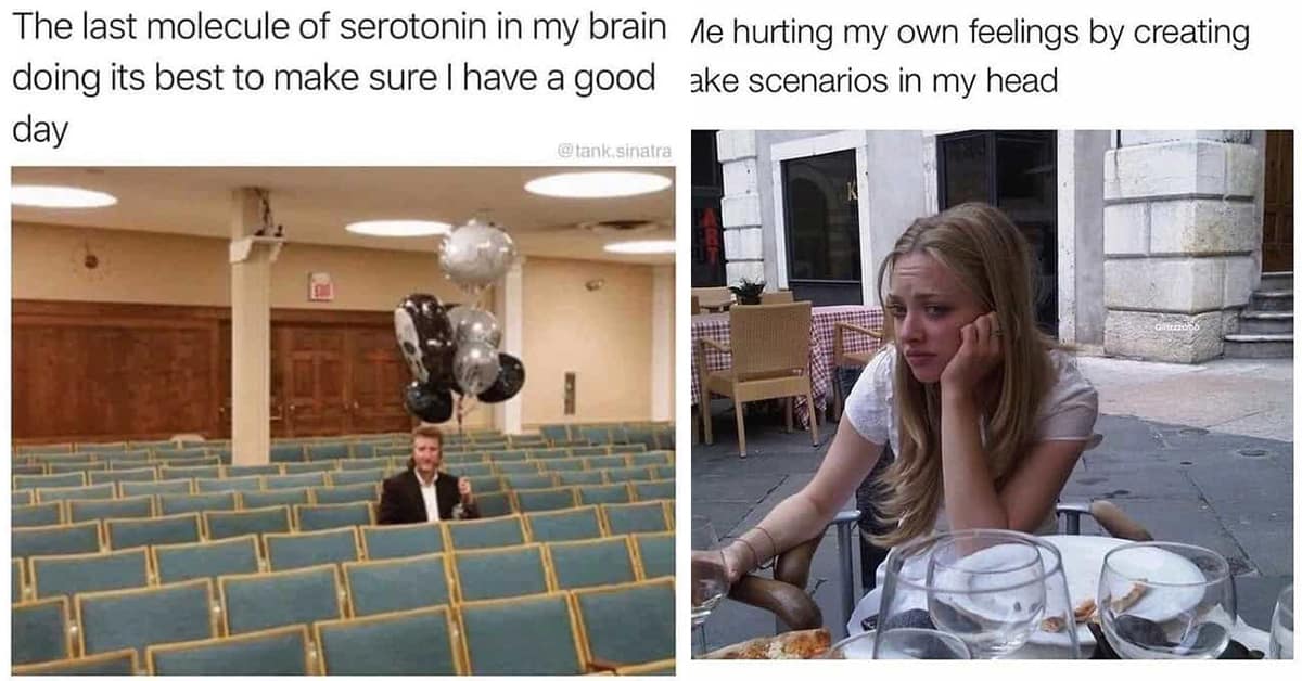 Collection of mental health memes favorites and self care meme reminders featuring SpongeBob and motivational charts