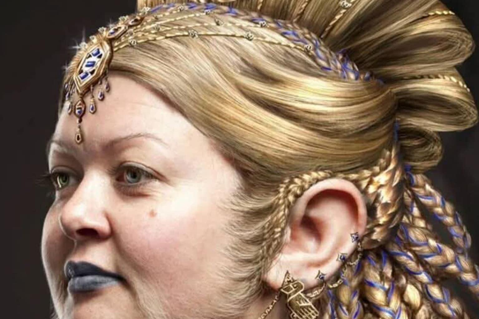 Classic meme compilation: A collage featuring the "bodybuilders in suits" fashion fail, Sarah Andersen's cat waking up its owner for revenge, and a tweet wishing the frontal cortex would "ding" when finished.