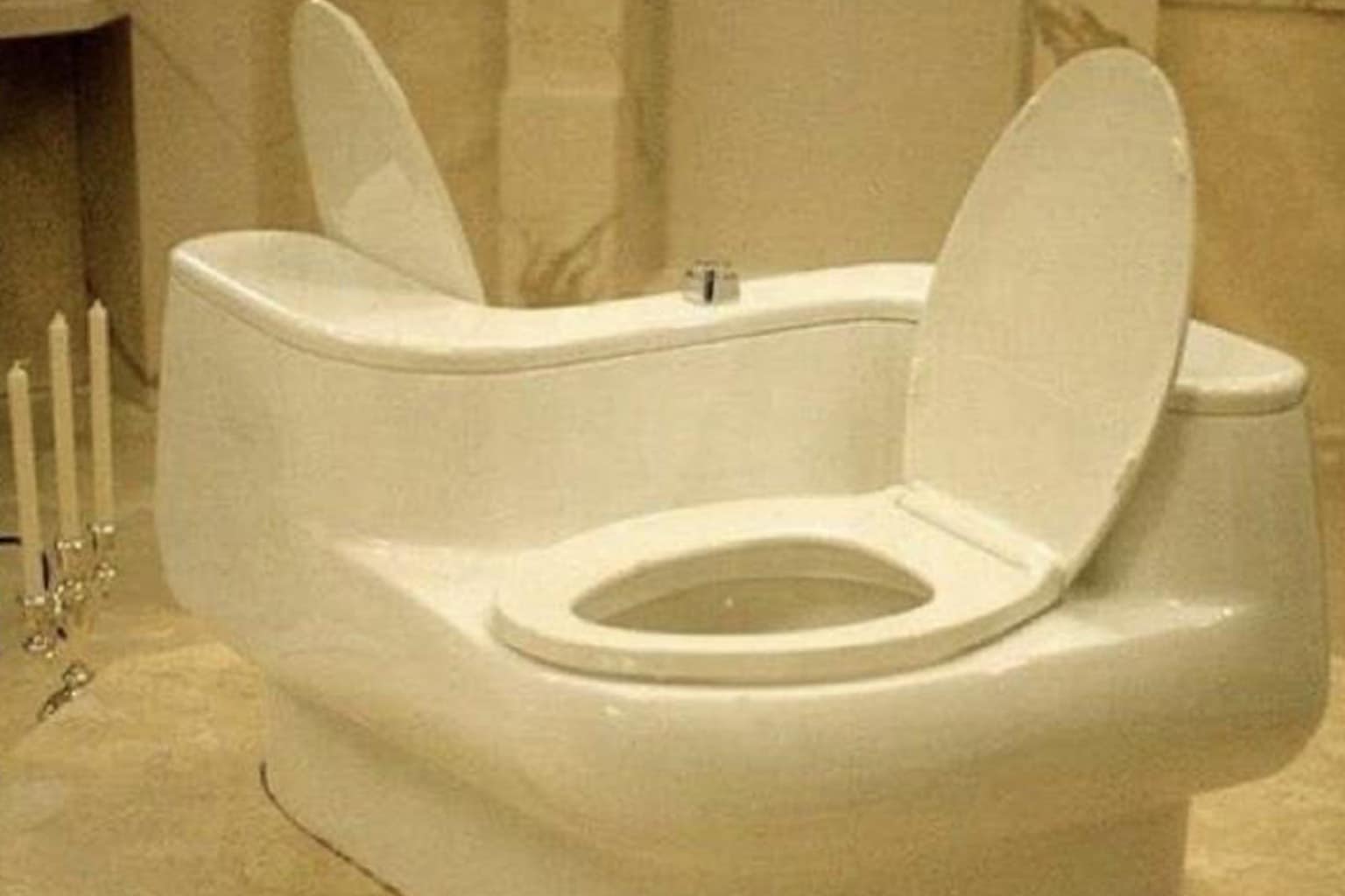 Classic meme compilation: A collage featuring the wizard pondering two massive hot dog orbs, the cat dressed as an AC repairman, and the terrifying Victorian copper toilet.