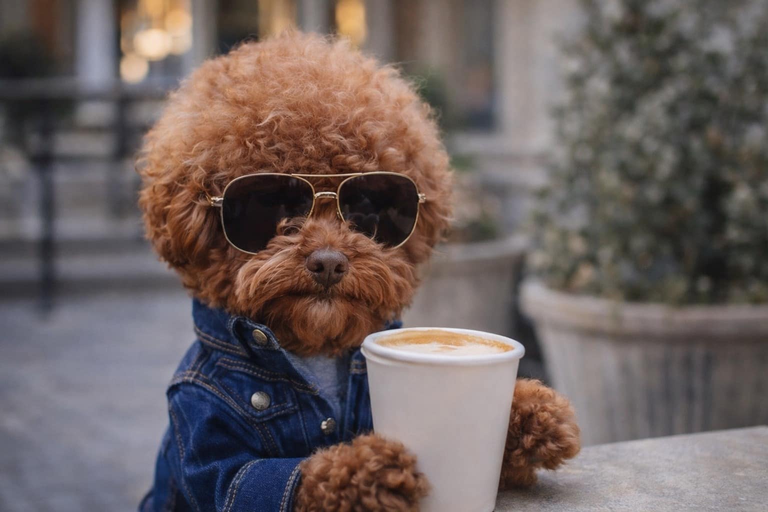 Coffee meme compilation: A collage featuring a woman drinking from a giant person-sized cup, a coffee bean pentagram, and Gandalf the White discussing digestive effects.