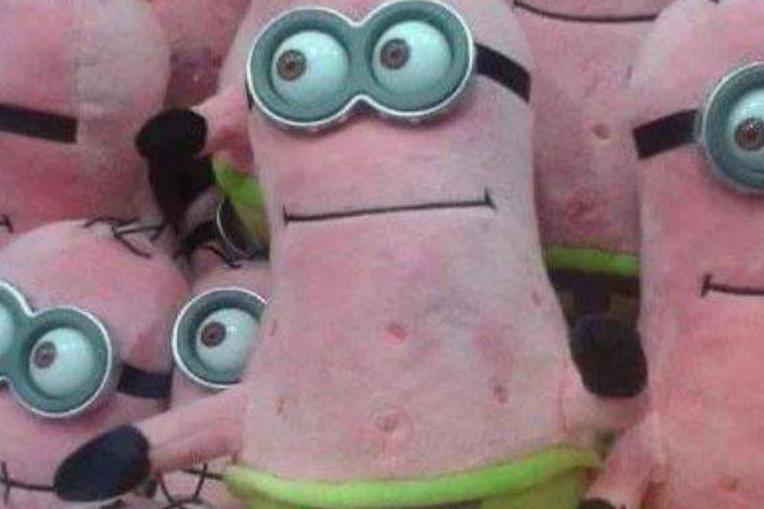 Funny knock off products compilation: A collage featuring a Spiderman toy holding a sniper rifle, a creepy bootleg Nemo plush with human teeth, and a jacket proudly labeled The North Fake.