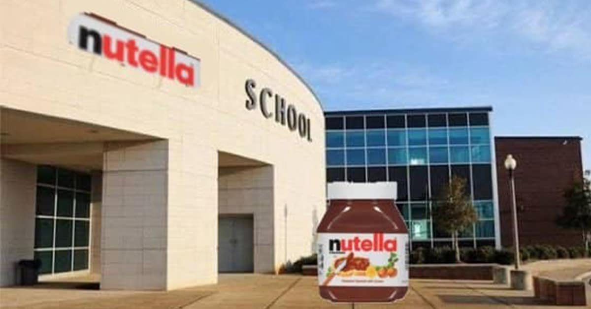 Compilation of viral Nutella tricks memes including the Gen Z Fortune headline, the shoe cheat sheet, and Donald Trump's ban.
