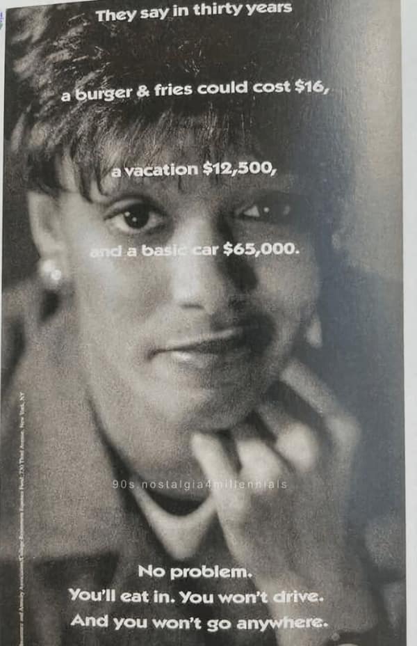 A classic piece of television 90s nostalgia featured in a 90s meme showing Agent Scully and Agent Mulder from The X-Files, perfectly capturing the aesthetic of peak nineties sci-fi drama.