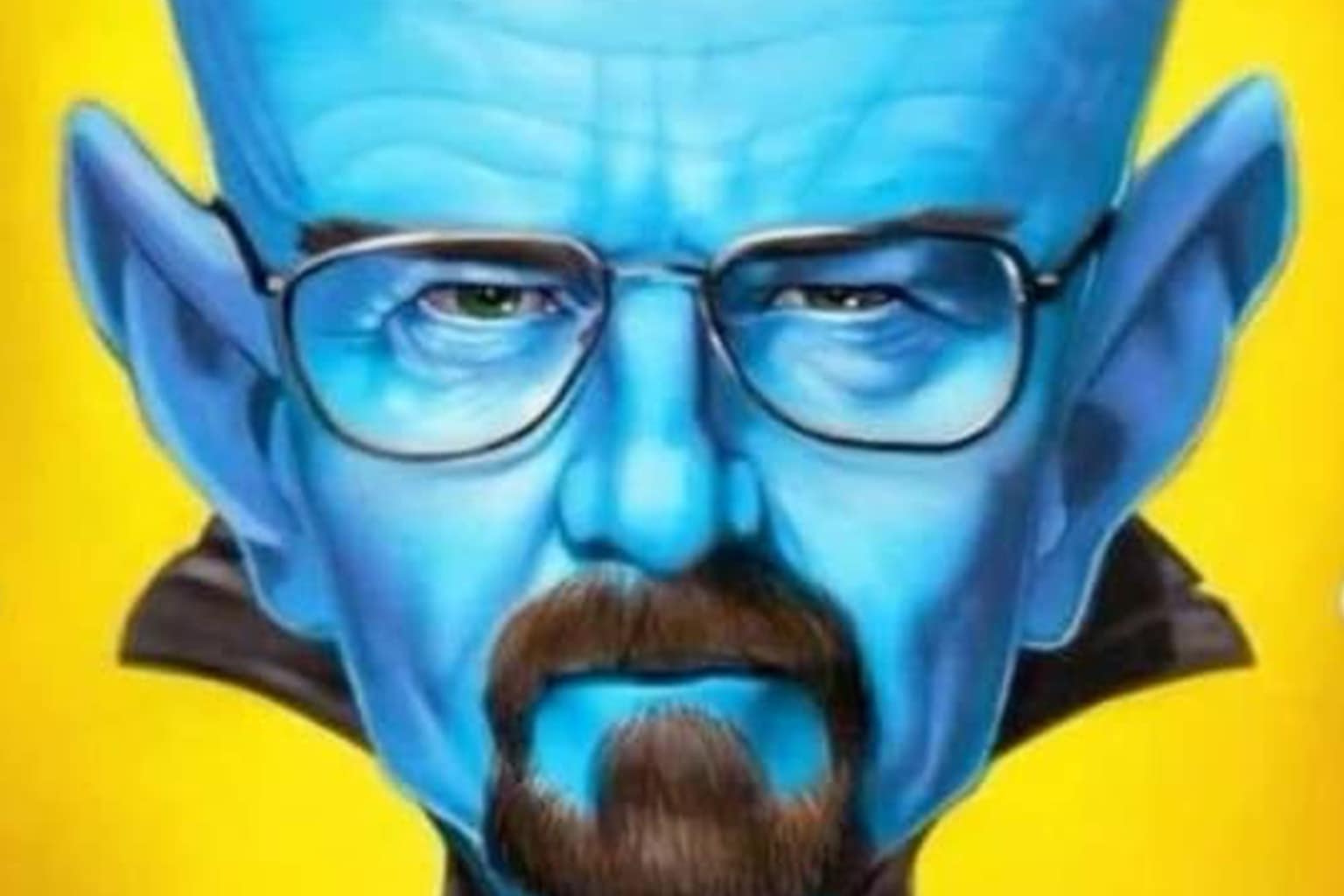 A GALLERY OF FUNNY FAKE MOVIE POSTERS featuring a Kaiju-sized Monopoly Man rising from the ocean to battle the military, Walter White reimagined as a blue Na'vi in "The Way of Walter," and a gritty action thriller starring Dwayne Johnson titled "Gender Reveal."