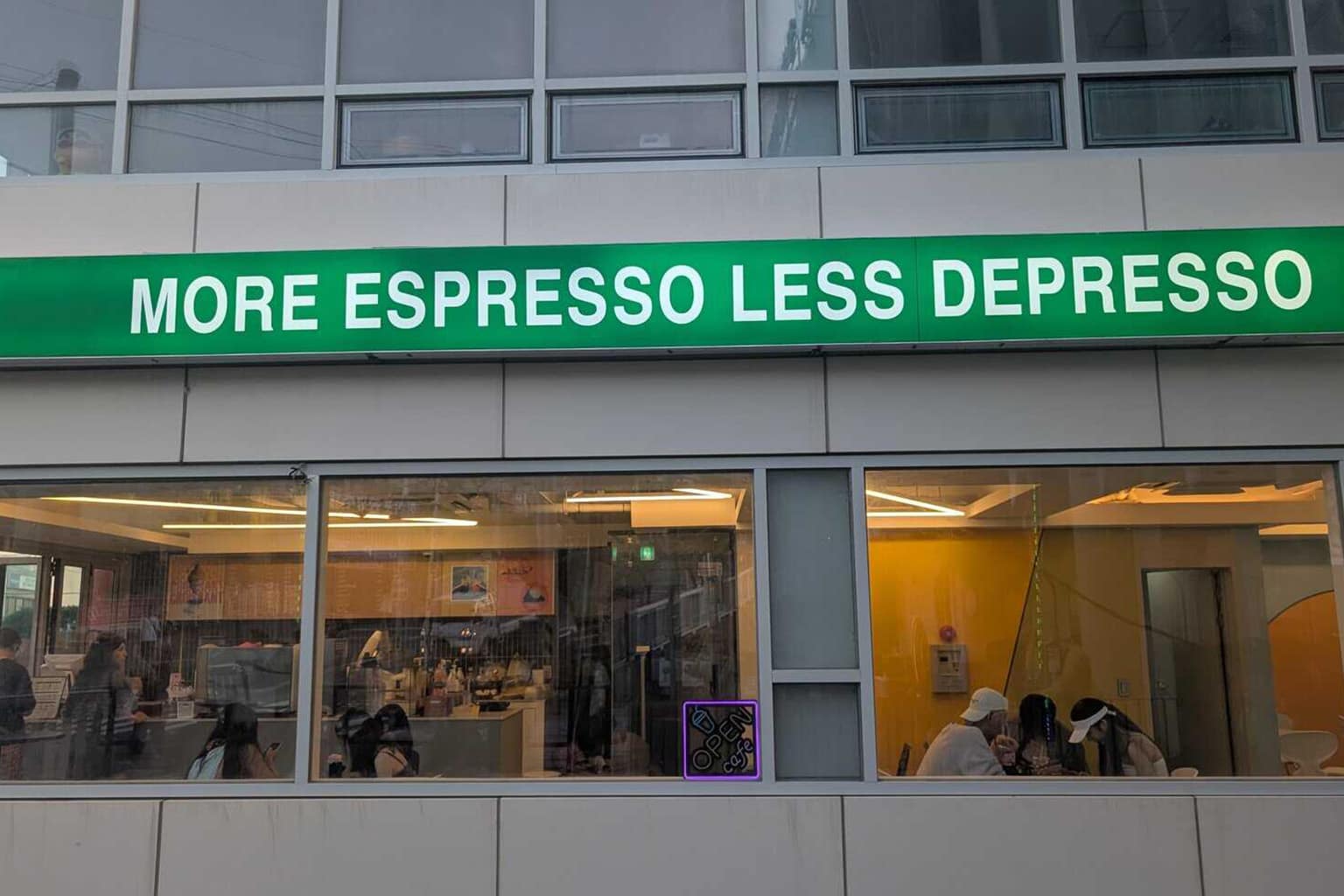 A curated gallery of funny signs highlights the absurdity of daily life, showcasing a cheeky Bigfoot sighting plaque, a vengeful divorce yard display, and a shop's legal disclaimer regarding a Seagull Union.