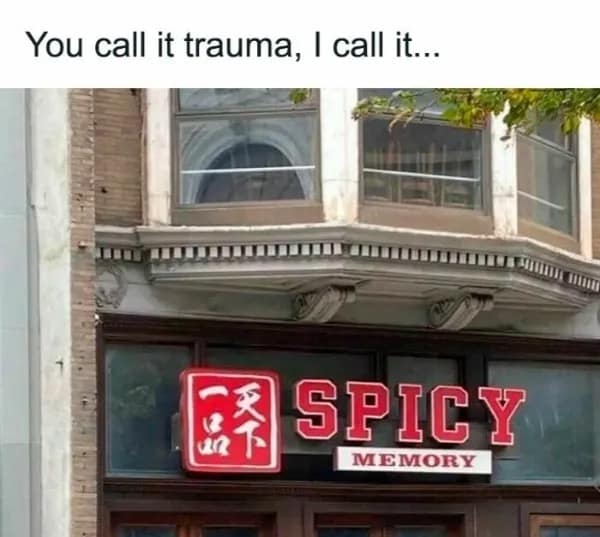 internet meme showcasing a moment of unexpected pet affection—or perhaps a desperate attempt to stop a departure—as a golden dog stands up to firmly grasp a man's leg while he works in the bed of a red truck.