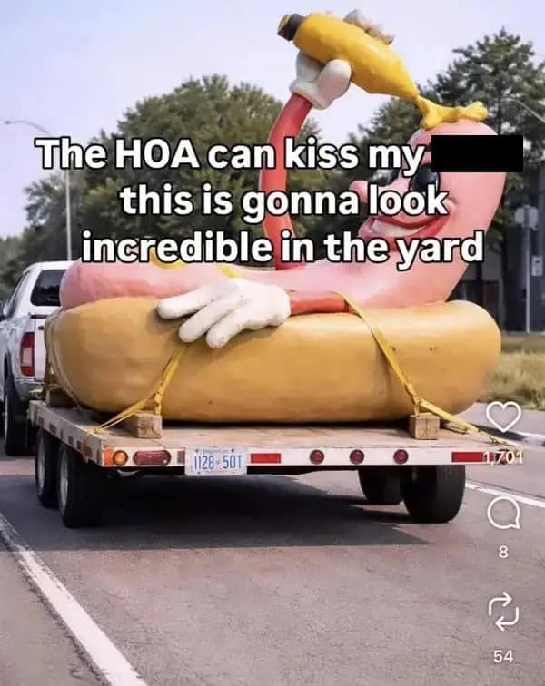 A relatable animal-based hilarious memes post showing a large calico cat attempting to hide behind a single, thin twig in the dirt. The text describes this as "Me hiding from big titty toxic women."