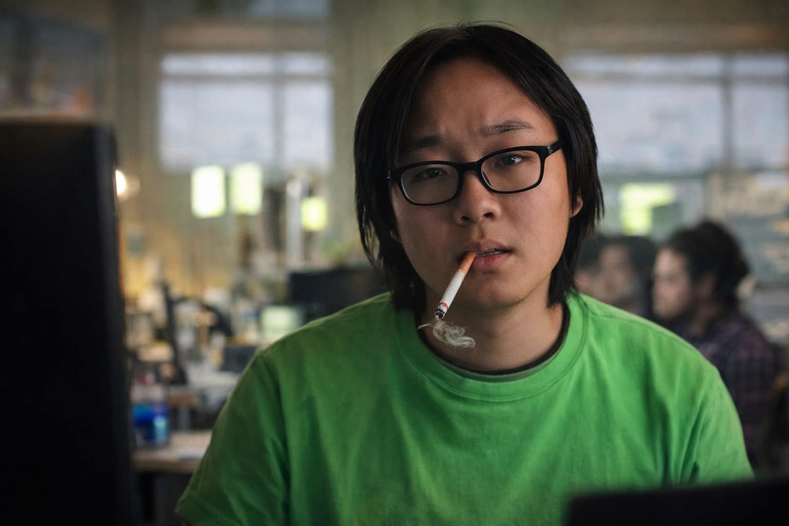 Programmer memes compilation: A collage featuring Tom Cruise compared to a developer's glowing x-ray back pain, a rat carelessly tossing secret code into ChatGPT, and a disastrously built brick wall representing AI-generated code.