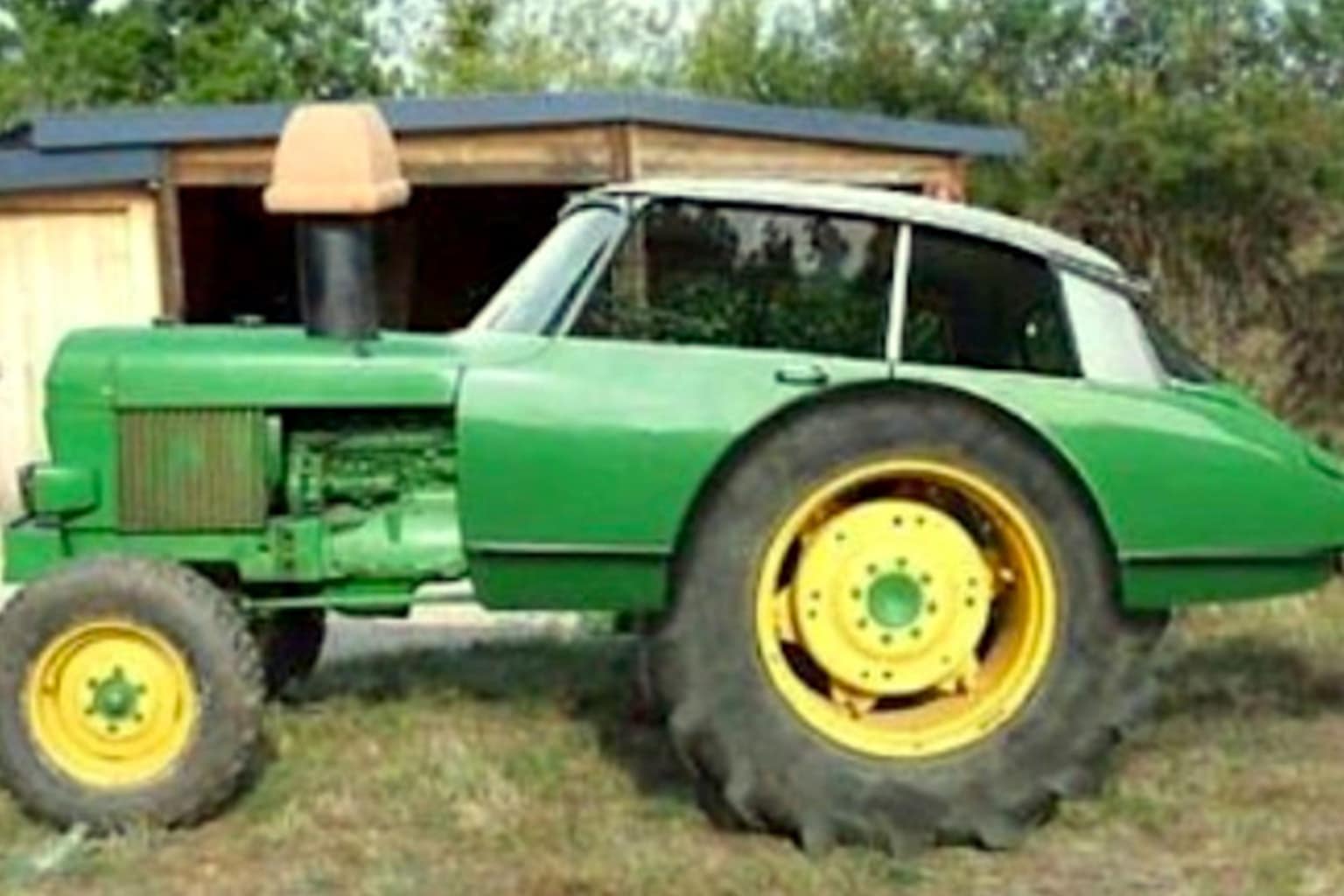 he April 05 redneck DIY cars collection is a high-octane archive of "Terrifying Ingenuity," where rural engineering disregards all laws of physics and safety in favor of pure utility.